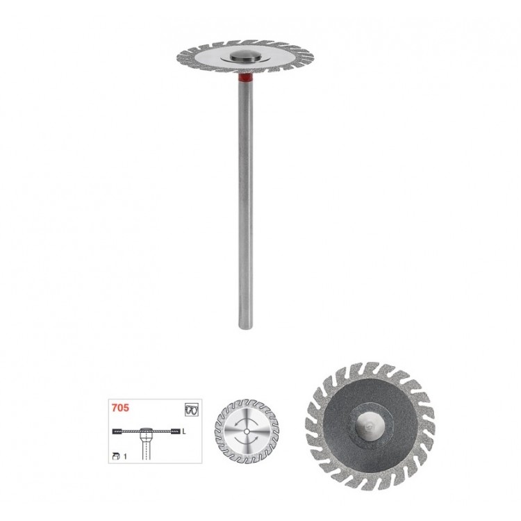 DISQUES DIAMANTES SUPERFLEX 705 - EDENTA