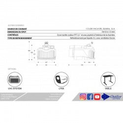 LASER EVO WHITE 160 J - OUVERTURE LARGE