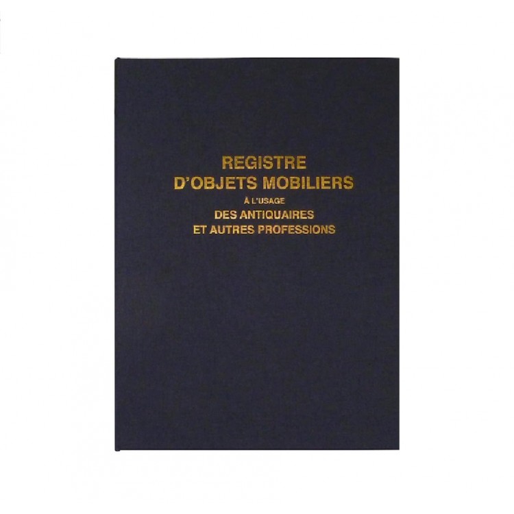 LIVRE DE POLICE REGISTRE BROCANTE