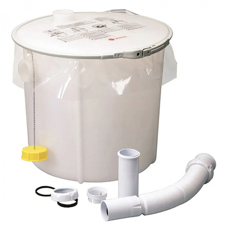 BAC DE DECANTATION SOUS EVIER ø340 X H320 - 14 litres