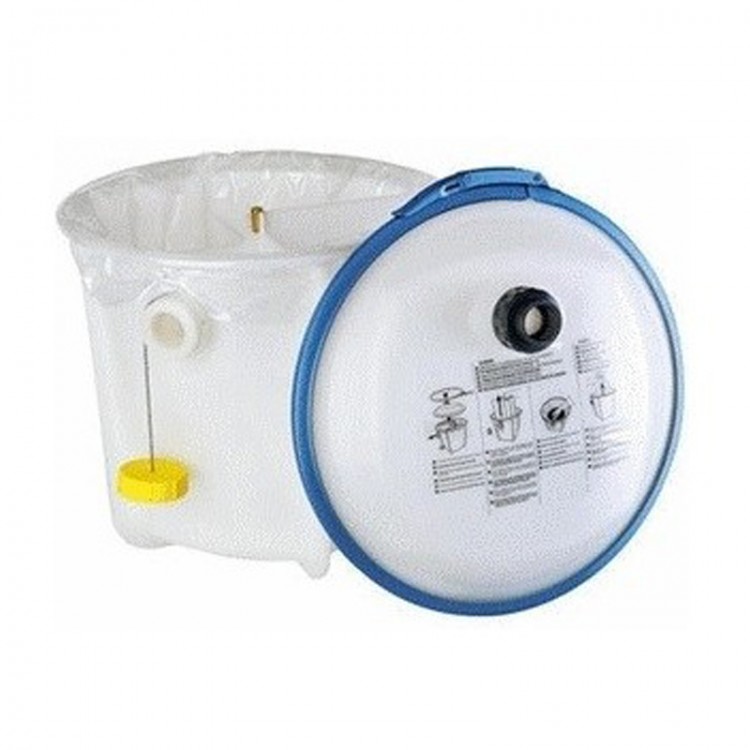 BAC DE DECANTATION SOUS EVIER ø400 X H465 - 19 litres