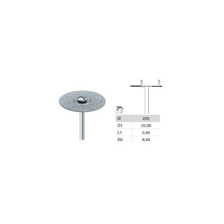 DISQUE DIAMANTE 916 ø22 - BUSCH STARR